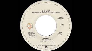 1982 HITS ARCHIVE: Athena - The Who