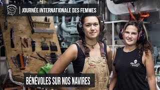 Sea Shepherd célèbre nos bénévoles féminines en mer