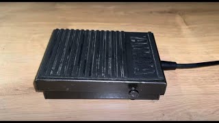 How to reverse polarity of old Yamaha foot pedal