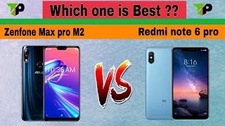 Asus ZenFone Max Pro M2 Vs Redmi Note 6 Pro Comparison | Which one is Better | Under Rs-15,000 |