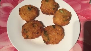 Leftover venpongal vadai