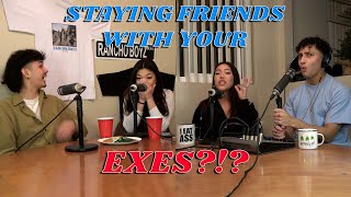 CAN YOU EVER REALLY STAY FRIENDS WITH AN EX AFTER A BREAKUP?!?!?