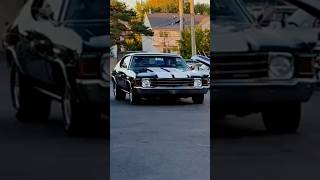 Chevrolet Chevelle classic cruising at big boy troy car meet