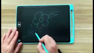 How To Use LCD Writing And Dwaring Tablet? | Kidzoto