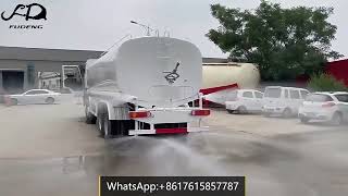 Nice condition refurbished 6x4 sprinkler water tanker truck for sale