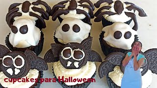 3 ideas de CUPCAKES especial HALLOWEEN, fácil, divertidos y riquísimos!!