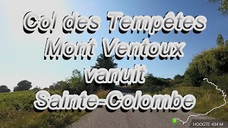 Col des Tempêtes Mont Ventoux vanuit Sainte-Colombe Honda CRF 1000 ATAS