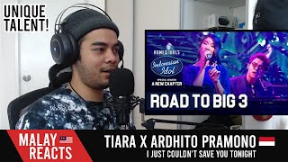 TIARA X ARDHITO PRAMONO - I Just Couldn't Save You Tonight - REACTION!