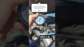 #diesel #6.0L #6.0 #fuelpressure #diy #dirtydiesel