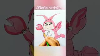 #shinchan #lobster #ytshorts #shorts #coloring #drawing #art