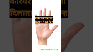 हथेली मे करियर मे सफलता दिलाने वाला चिन्ह #shorts #shortsvideo #viral #palmistry #palmstudy