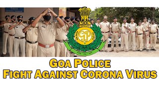 GOA POLICE FIGHT AGAINST CORONA VIRUS - Konkani song by SAMMY TAVARES (DYSP)