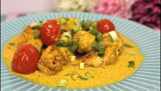 Нежная курочка в сливочном соусе . Вкуснейший ужин за считанные минуты / Chicken in cream sauce