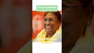 Congratulations Draupadi murmu