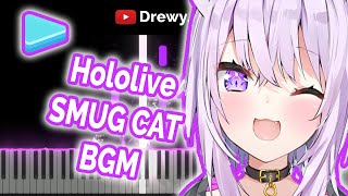 [Hololive Piano] - Smug Cat Nekomata Okayu 猫又おかゆ BGM Piano DrewyJin