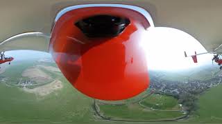 360 Video - Murky Circuits of Old Sarum in a Streak Shadow