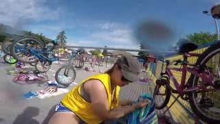 SunRype Tri Kids Triathlon GoPro - Burnaby, BC - June 5, 2016 - GoPro on 7 Year Old Racer Wave 21