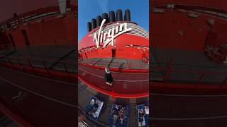 Walk a lap on Resilient Lady #virginvoyages #shorts #walking #running