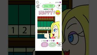 Draw Happy Queen Puzzle Game Level 106 107 108 109 110