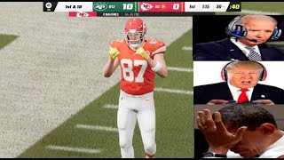 AI Presidents Play Madden