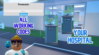 All Working Codes Your Hospital (August 2024) (Roblox)