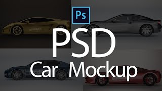 Car Mockup Design In PSD Files | Aneela Graphics|