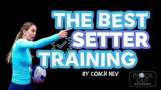 BEST SETTER TRAINING for VOLLEYBALL players 🔥🏐