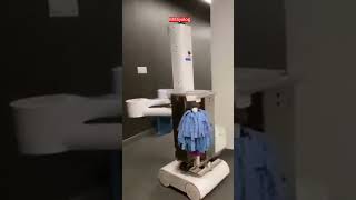 Al-Powered Bathroom Cleaning #robot #short