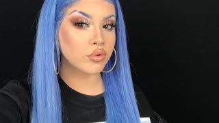 Dying my wig Periwinkle | Ali Sugar Hair