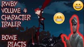 RWBY VOLUME 4 TRAILER REACTION!!! THIS IS SOO AMAZING!!!! Bowie Reacts