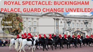 Changing the Guards at Buckingham Palace London