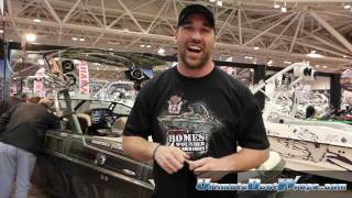 Ultimate Boat Wraps 2012 Minneapolis Boat Show Jared Allen Boat Wrap