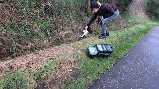 CRAWLING AT 3 MILE RIVER PARK. 24/02/2019.