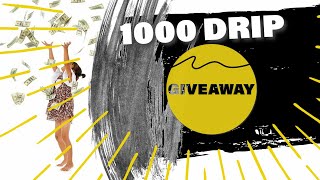 DRIP NETWORK - 1,000 Drip Giveaway (How to Enter and Win!)