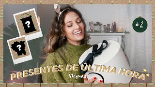 PRESENTES DE ÚLTIMA HORA 🎁 #Vlogmas EP.2 | Beatriz Freitas-Branco