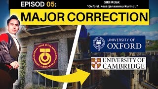 Major Correction Master Boleh ke Top Universiti? | Episod 05 Siri "Oxford Kesarjanaanmu Kurindu"