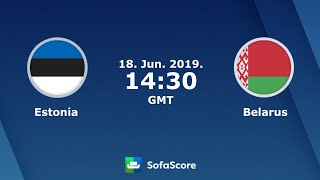 Estonia 1:2 Belarus all goals & highlights