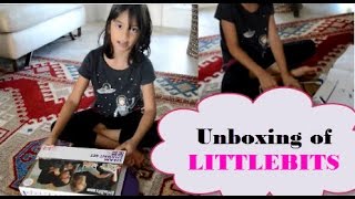 LITTLEBITS UNBOXING| STEAM set for little inventors