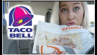 NEW Taco Bell Crispy Chicken Quesadilla Taste Test