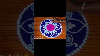 Simple🌺Side Design for Beginners#shorts #ytshorts #trending #youtubeshorts #rangoli #dailyrangoli