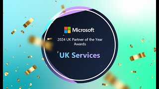 Microsoft UK Services Partner of the year 2024