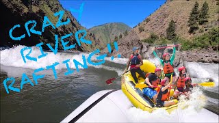 Vacation Vlog! Rafting In Crazy White Water Rapids!