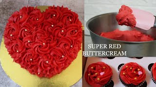 Super Red frosting making secret