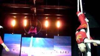 Elite Talent Club (ETC) tissue & aerial ring event w klubie LIVE