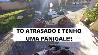 Quando você está atrasado e tem uma Panigale!!