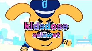 Salawat for kids | Safety Sheriff Labrador | Cartoon | Salawat | kidsdoose