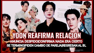 YOON RESPONDE"AUN LO AMO"|ANUNCIA DESPIDO|NADA ES CIERTO|SE TERMINO|PIDE CAMBIO DE SHIP|REGRESA A BL