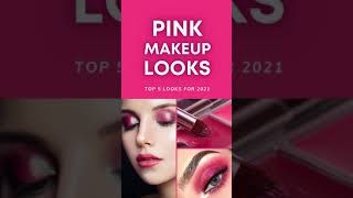 Pink Makeup Obsession💗 | Valentines Day Makeup | 2021 Makeup Trends #shorts