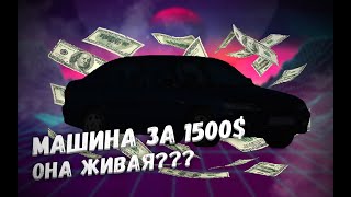 Машина за 1500$! Она живая???