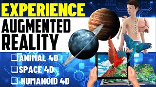 HOW TO USE  ANIMAL 4D, SPACE 4D, HUMANOID 4D? AUGMENTED REALITY